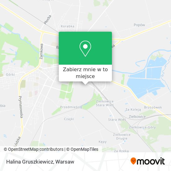 Mapa Halina Gruszkiewicz