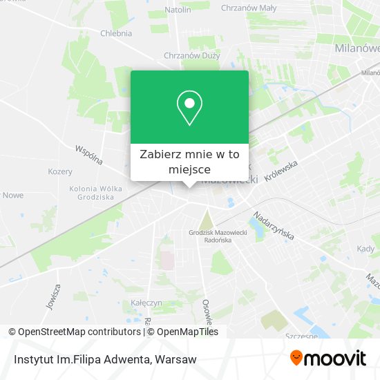 Mapa Instytut Im.Filipa Adwenta