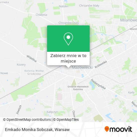 Mapa Emkado Monika Sobczak