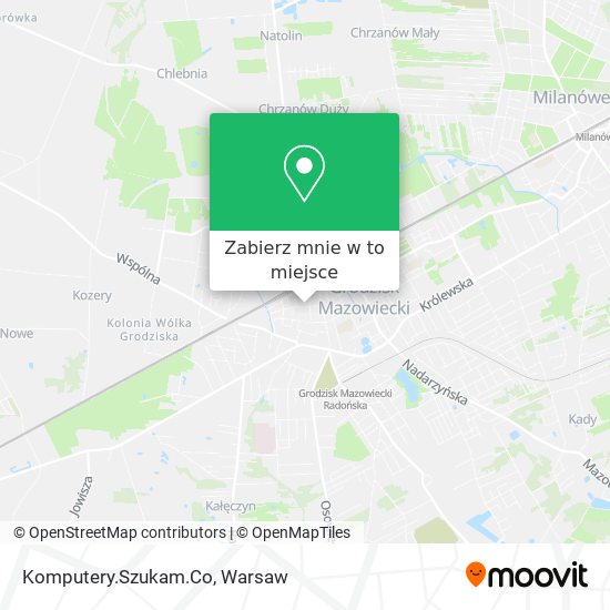 Mapa Komputery.Szukam.Co