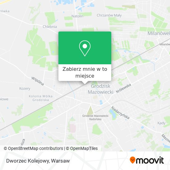 Mapa Dworzec Kolejowy