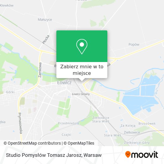 Mapa Studio Pomysłów Tomasz Jarosz