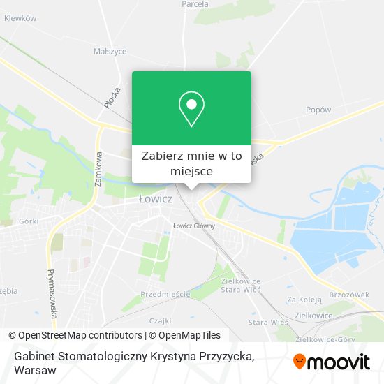 Mapa Gabinet Stomatologiczny Krystyna Przyzycka