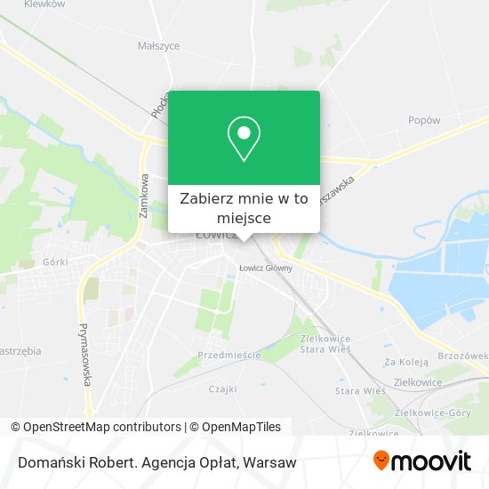 Mapa Domański Robert. Agencja Opłat