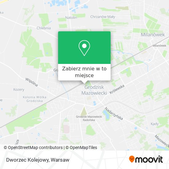 Mapa Dworzec Kolejowy