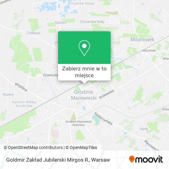 Mapa Goldmir Zakład Jubilerski Mirgos R.