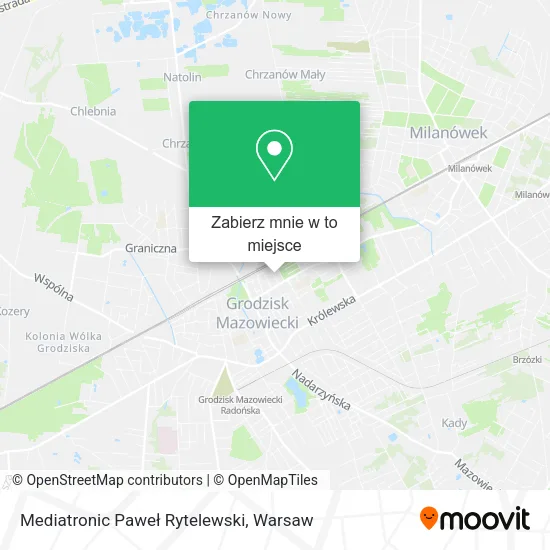 Mapa Mediatronic Paweł Rytelewski