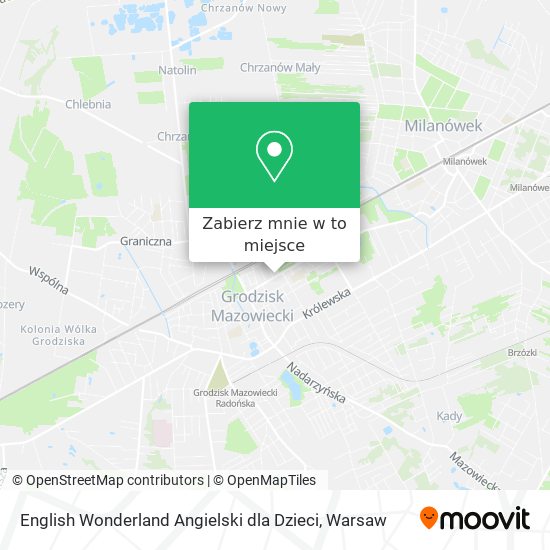 Mapa English Wonderland Angielski dla Dzieci