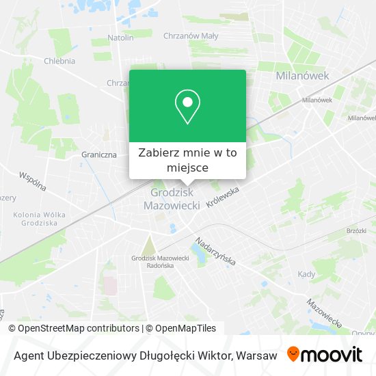 Mapa Agent Ubezpieczeniowy Długołęcki Wiktor