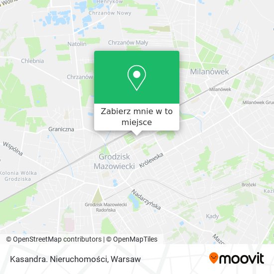 Mapa Kasandra. Nieruchomości