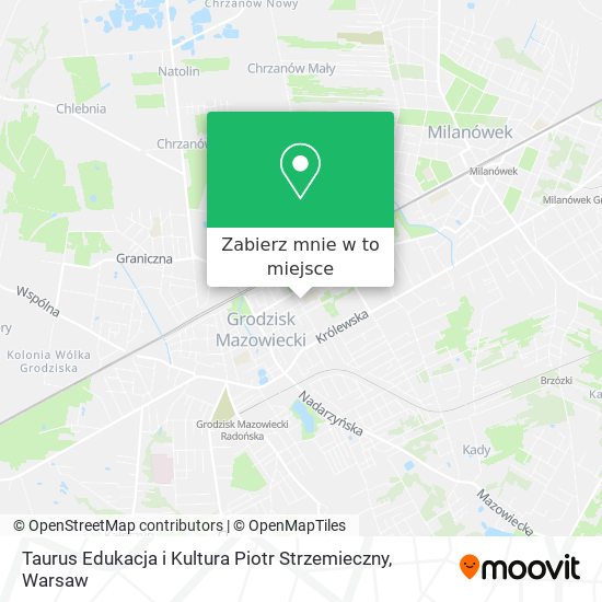 Mapa Taurus Edukacja i Kultura Piotr Strzemieczny