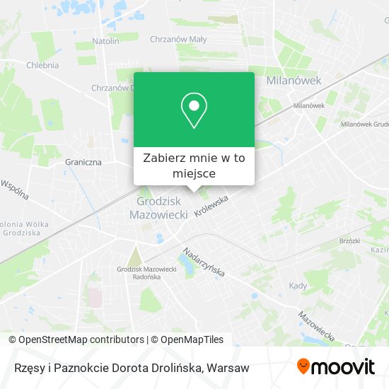 Mapa Rzęsy i Paznokcie Dorota Drolińska