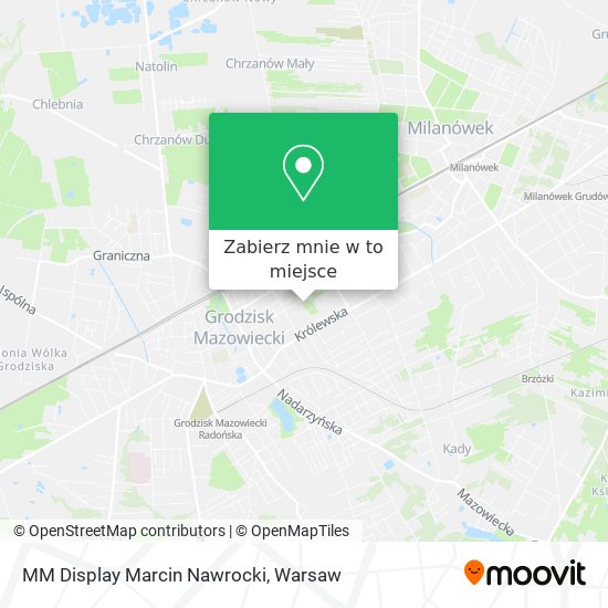 Mapa MM Display Marcin Nawrocki