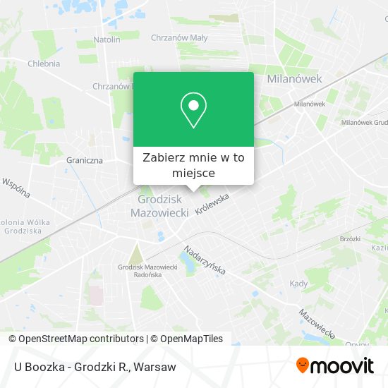 Mapa U Boozka - Grodzki R.