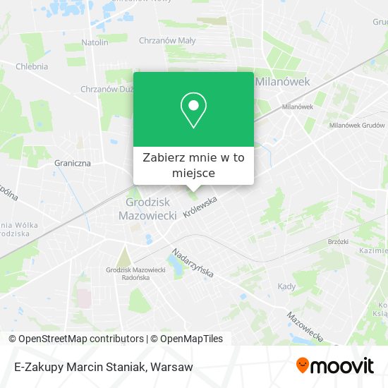 Mapa E-Zakupy Marcin Staniak