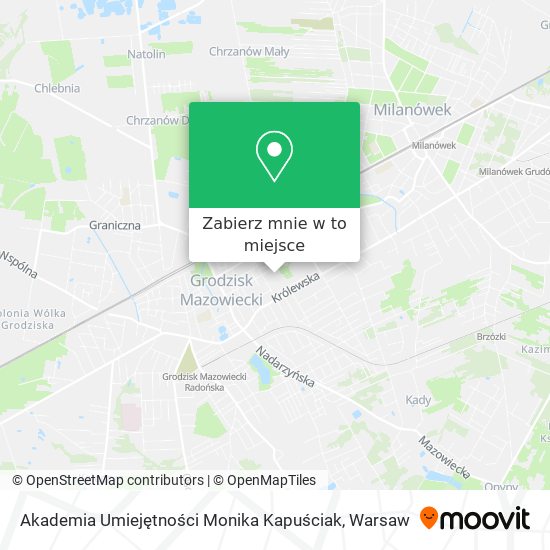 Mapa Akademia Umiejętności Monika Kapuściak