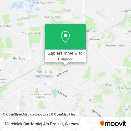 Mapa Marciniak Bartłomiej Aib Projekt