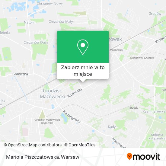 Mapa Mariola Piszczatowska