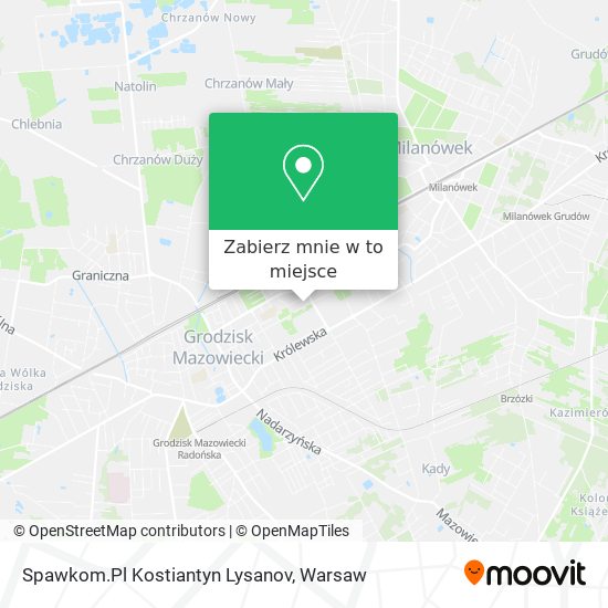 Mapa Spawkom.Pl Kostiantyn Lysanov