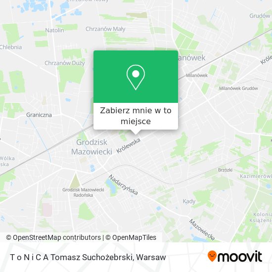 Mapa T o N i C A Tomasz Suchożebrski