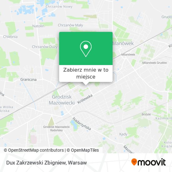 Mapa Dux Zakrzewski Zbigniew