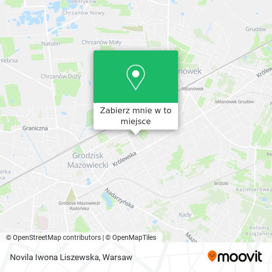 Mapa Novila Iwona Liszewska