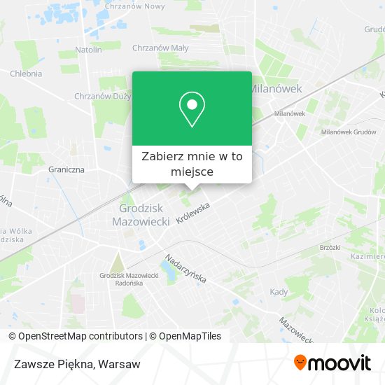 Mapa Zawsze Piękna