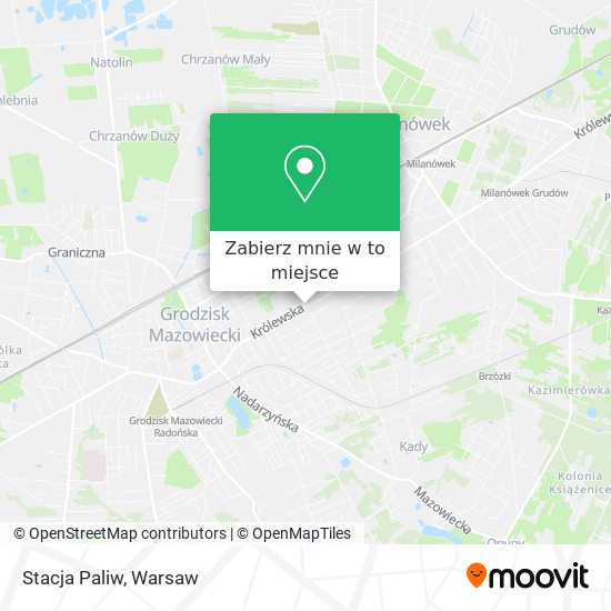 Mapa Stacja Paliw