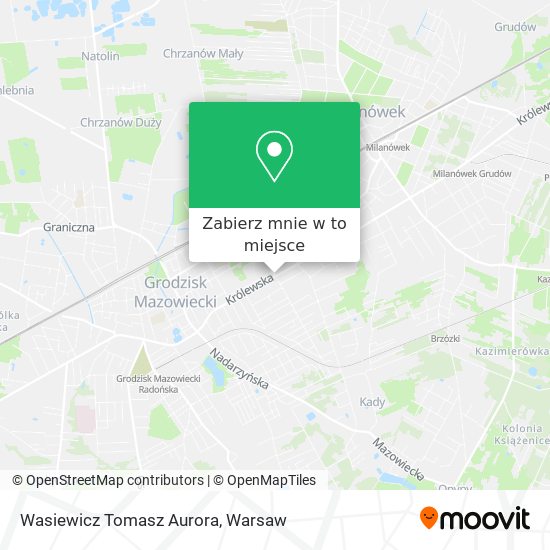 Mapa Wasiewicz Tomasz Aurora