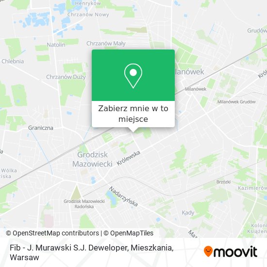 Mapa Fib - J. Murawski S.J. Deweloper, Mieszkania