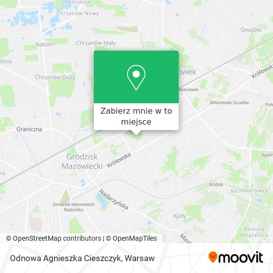 Mapa Odnowa Agnieszka Cieszczyk