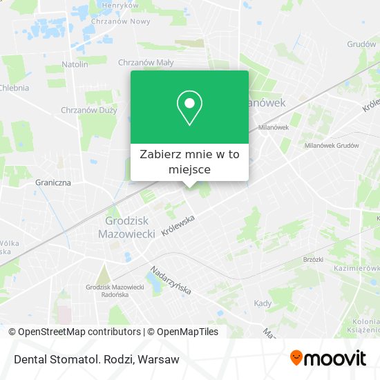 Mapa Dental Stomatol. Rodzi