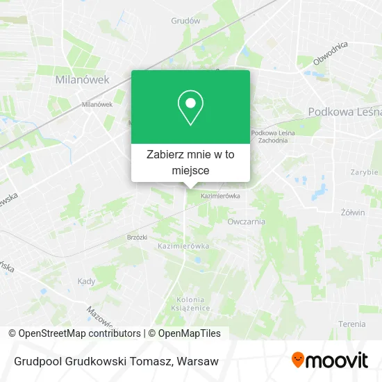 Mapa Grudpool Grudkowski Tomasz