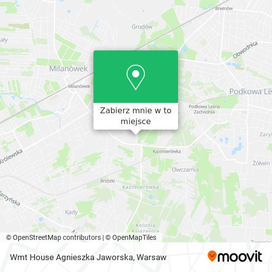 Mapa Wmt House Agnieszka Jaworska