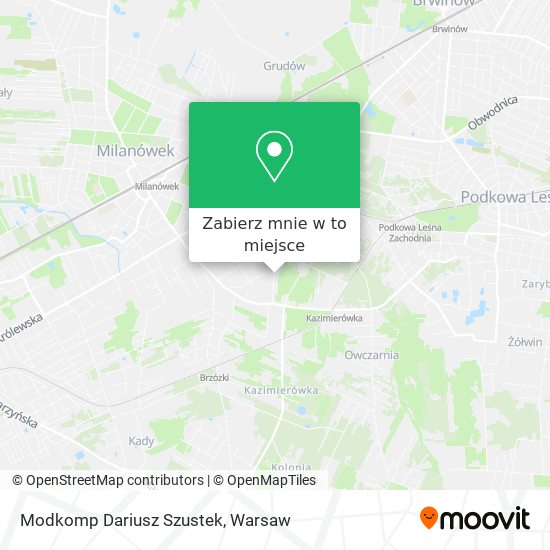 Mapa Modkomp Dariusz Szustek