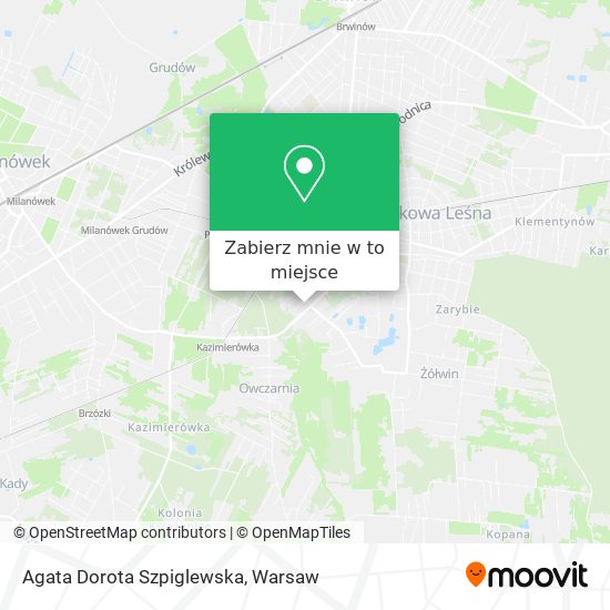 Mapa Agata Dorota Szpiglewska