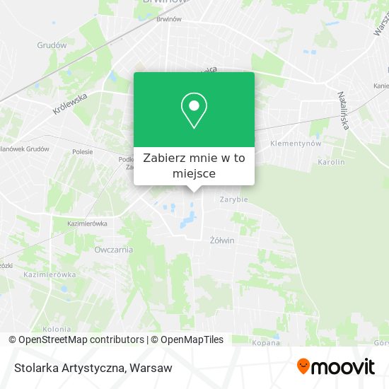 Mapa Stolarka Artystyczna