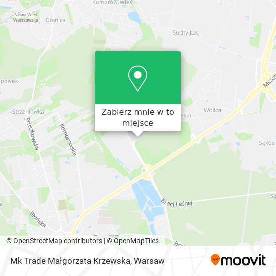 Mapa Mk Trade Małgorzata Krzewska