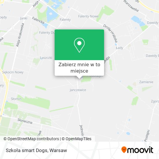 Mapa Szkoła smart Dogs