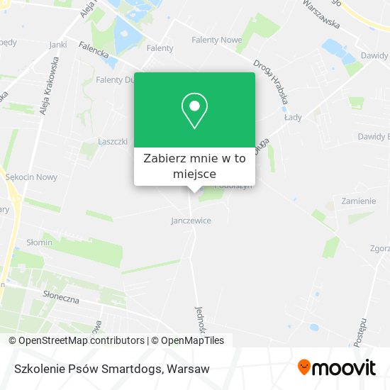 Mapa Szkolenie Psów Smartdogs