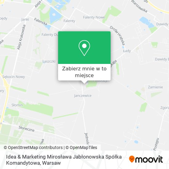 Mapa Idea & Marketing Mirosława Jabłonowska Spółka Komandytowa