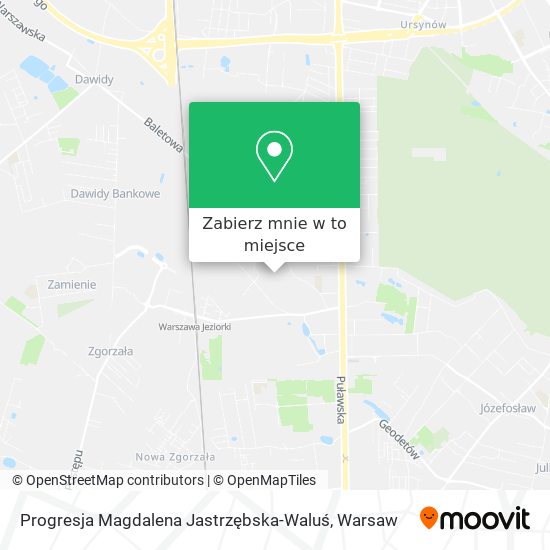 Mapa Progresja Magdalena Jastrzębska-Waluś