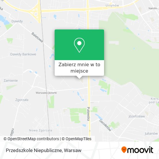 Mapa Przedszkole Niepubliczne