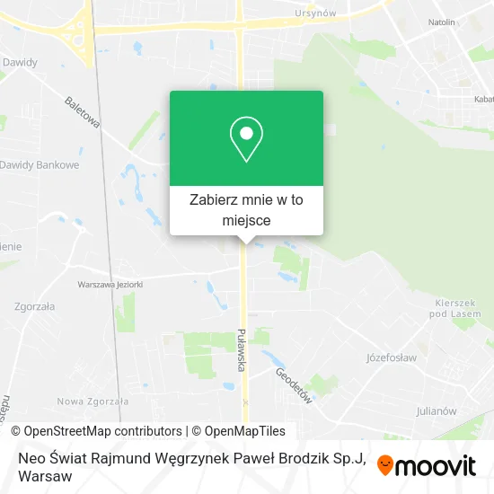 Mapa Neo Świat Rajmund Węgrzynek Paweł Brodzik Sp.J