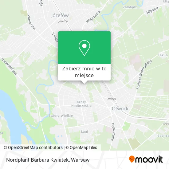 Mapa Nordplant Barbara Kwiatek