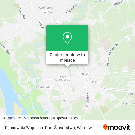 Mapa Pijanowski Wojciech. Ppu. Ślusarstwo