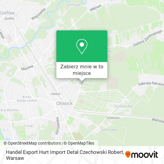 Mapa Handel Export Hurt Import Detal Czechowski Robert