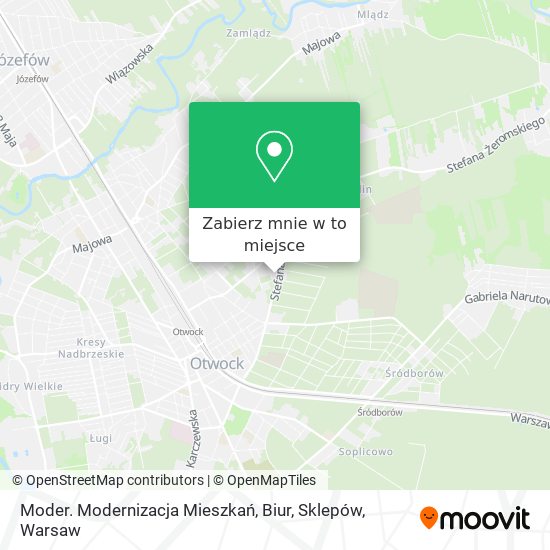 Mapa Moder. Modernizacja Mieszkań, Biur, Sklepów