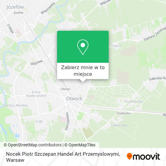 Mapa Nocek Piotr Szczepan Handel Art Przemyslowymi