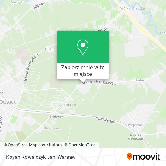 Mapa Koyan Kowalczyk Jan